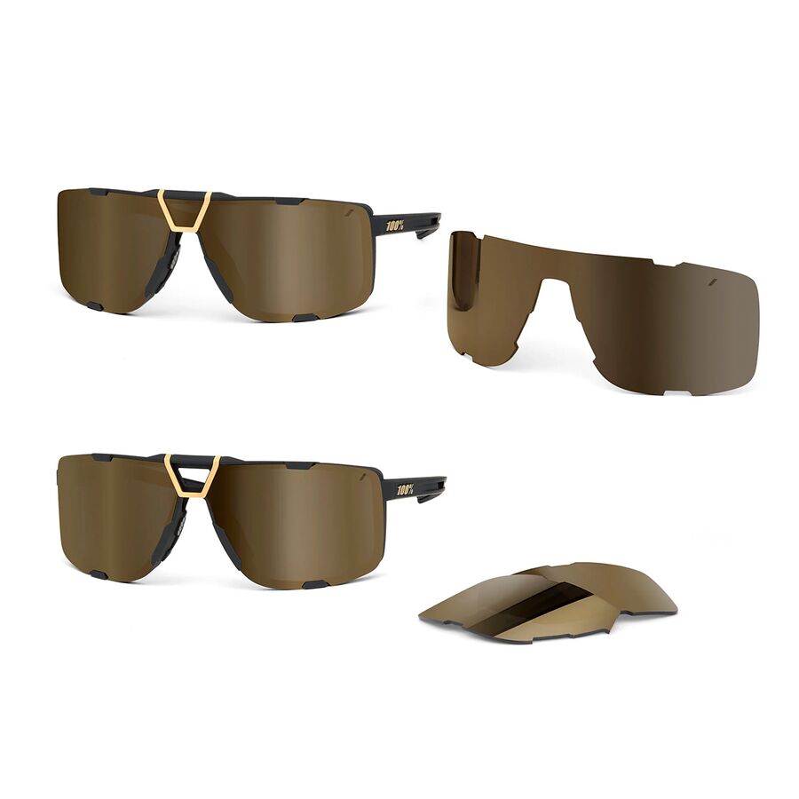 100% Eastcraft Sunglasses Soft Tact Black