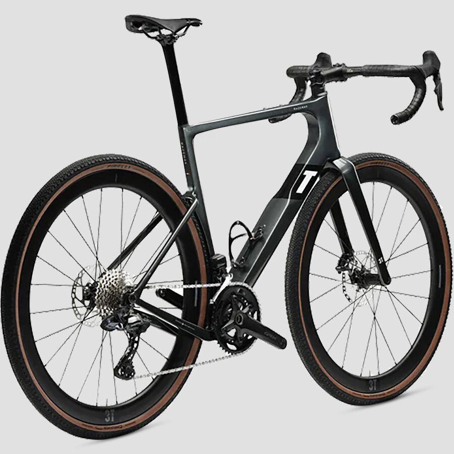 3T Racemax Integrale WPNT GRX Di2 2x Carbon Wheel Gravel Bike Camo