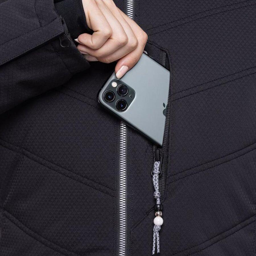 686 Cloud Insulated Jacket 2023 - Women's Black Geo Jacquard