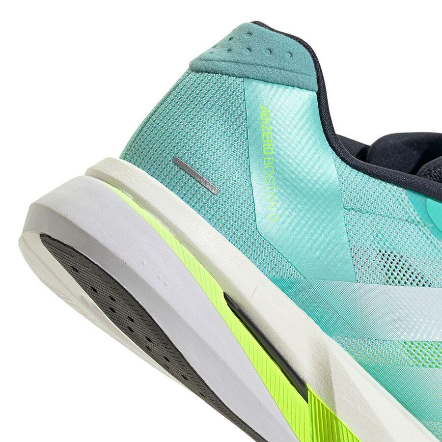 Adidas Adizero Boston 13 Running Shoe - Men's Flash Aqua/Ftwr White/Lucid Lemon