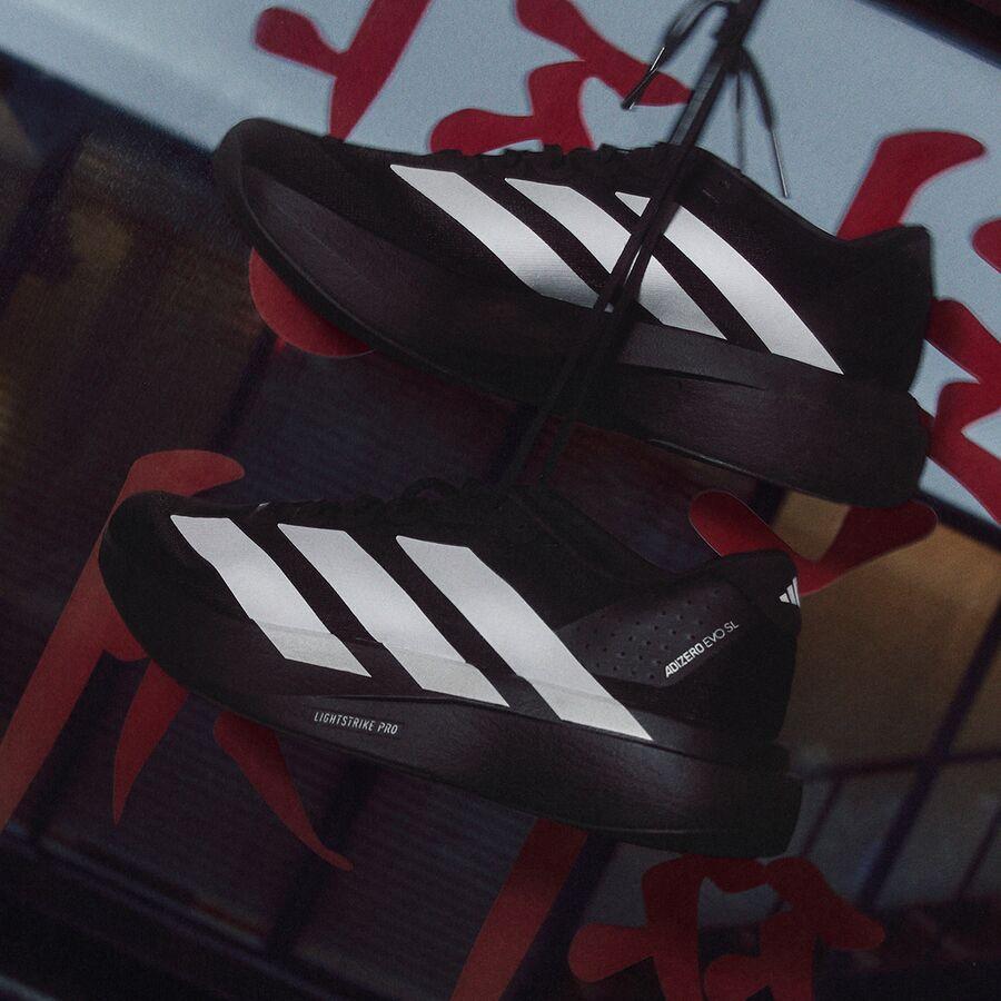 Adidas Adizero Evo SL Running Shoe - Men's Core Black/Ftwr White/Core Black