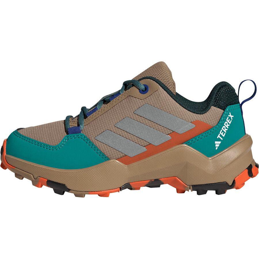 Adidas TERREX AX4R Hiking Shoe - Kids' Cardboard/Matte Silver/Pure Teal