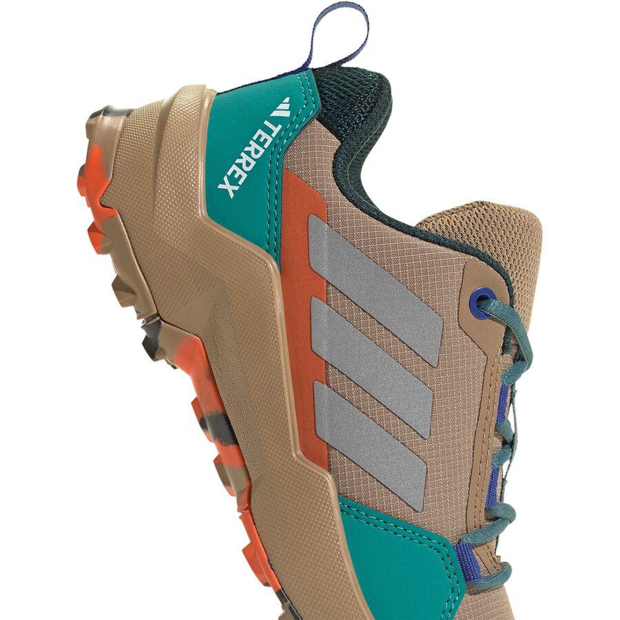 Adidas TERREX AX4R Hiking Shoe - Kids' Cardboard/Matte Silver/Pure Teal