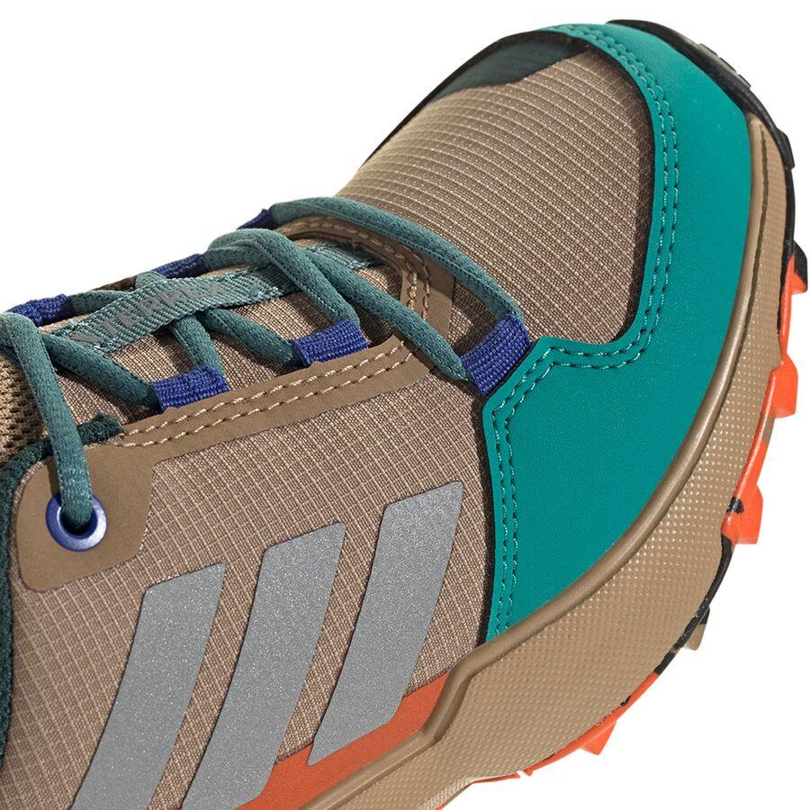 Adidas TERREX AX4R Hiking Shoe - Kids' Cardboard/Matte Silver/Pure Teal