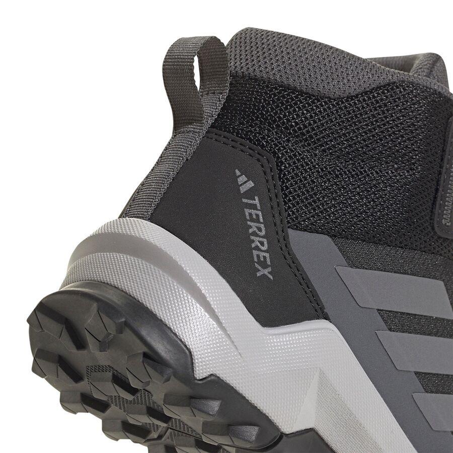 Adidas TERREX AX4R Mid Hiking Shoe - Little Kids' Core Black/Grey Four/Grey Six