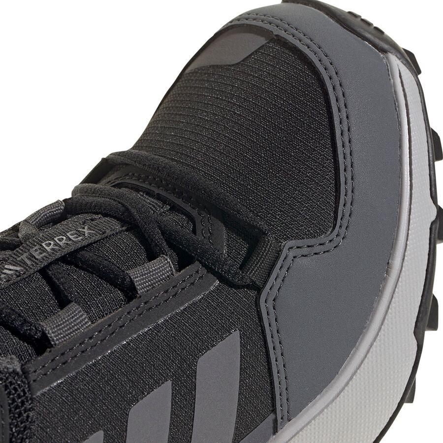 Adidas TERREX AX4R Mid Hiking Shoe - Little Kids' Core Black/Grey Four/Grey Six