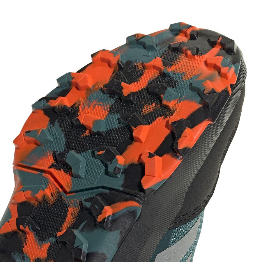 Adidas TERREX AX4S SL Shoe - Kids' Preloved Teal/Matte Silver/Semi Impact Orange