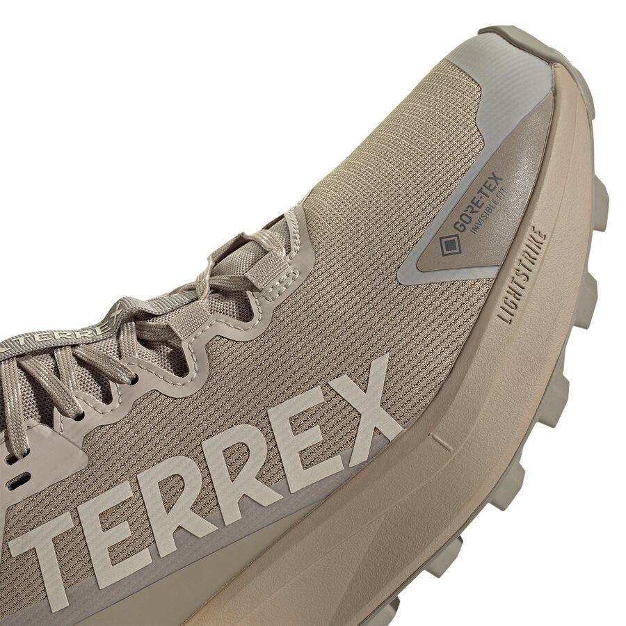 Adidas TERREX Terrex Agravic GTX Trail Running Shoe - Men's Blanch Cargo/Alumina/Putty Beige