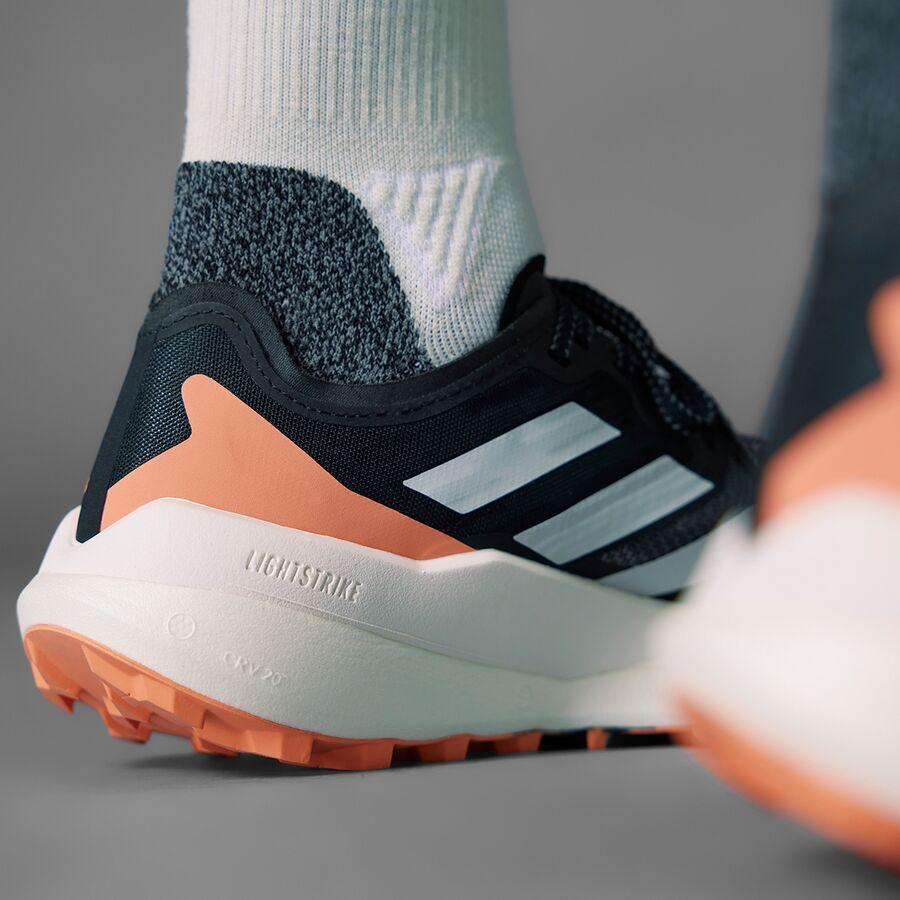 Adidas TERREX Terrex Agravic Speed Trail Running Shoe - Women's Core Black/Grey One/Amber Tint