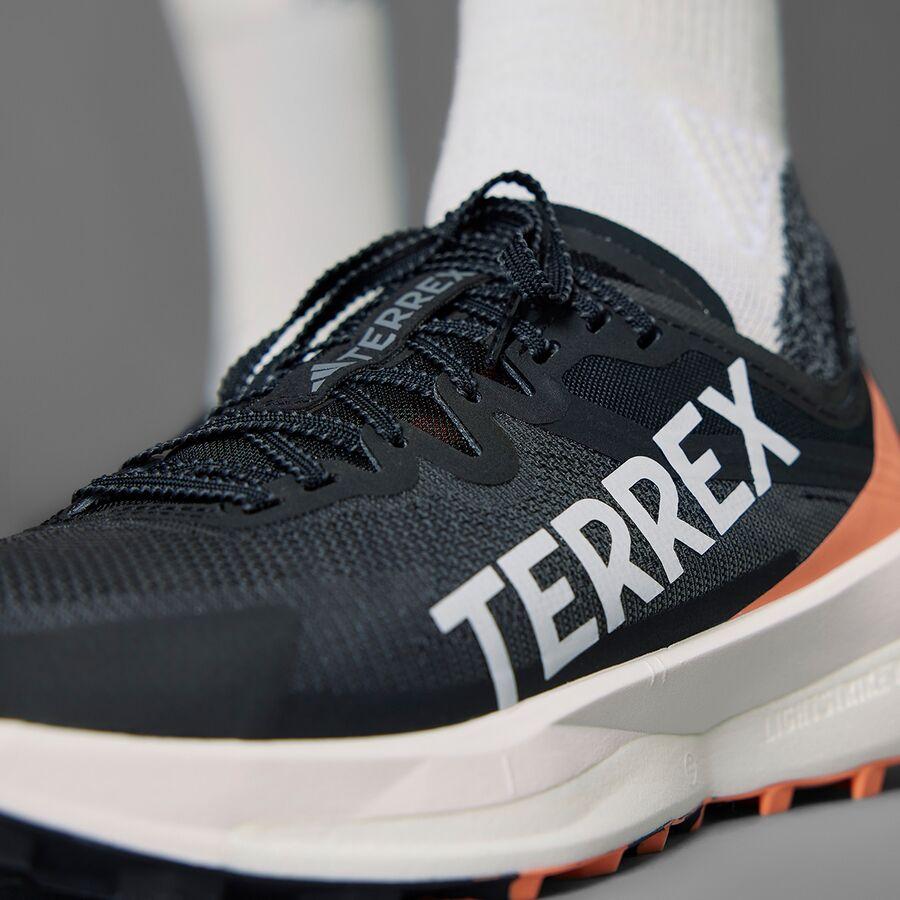 Adidas TERREX Terrex Agravic Speed Trail Running Shoe - Women's Core Black/Grey One/Amber Tint