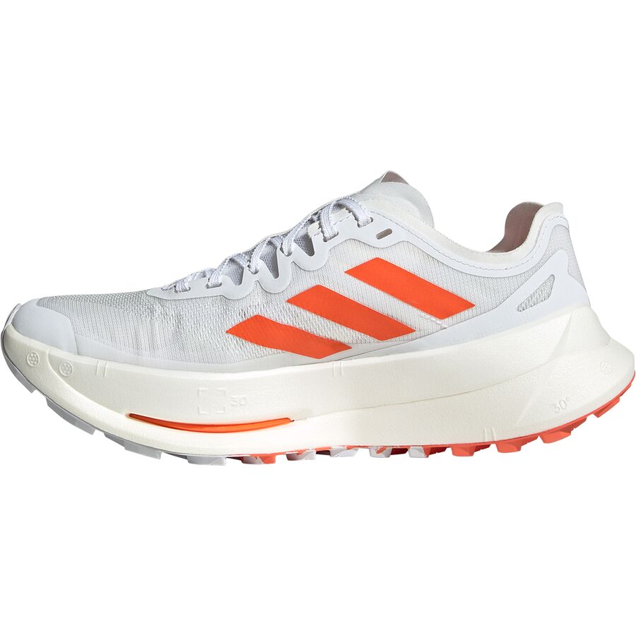 Adidas TERREX Terrex Agravic Speed Ultra Trail Running Shoe - Women's Ftwr White/Impact Orange/Dash Grey