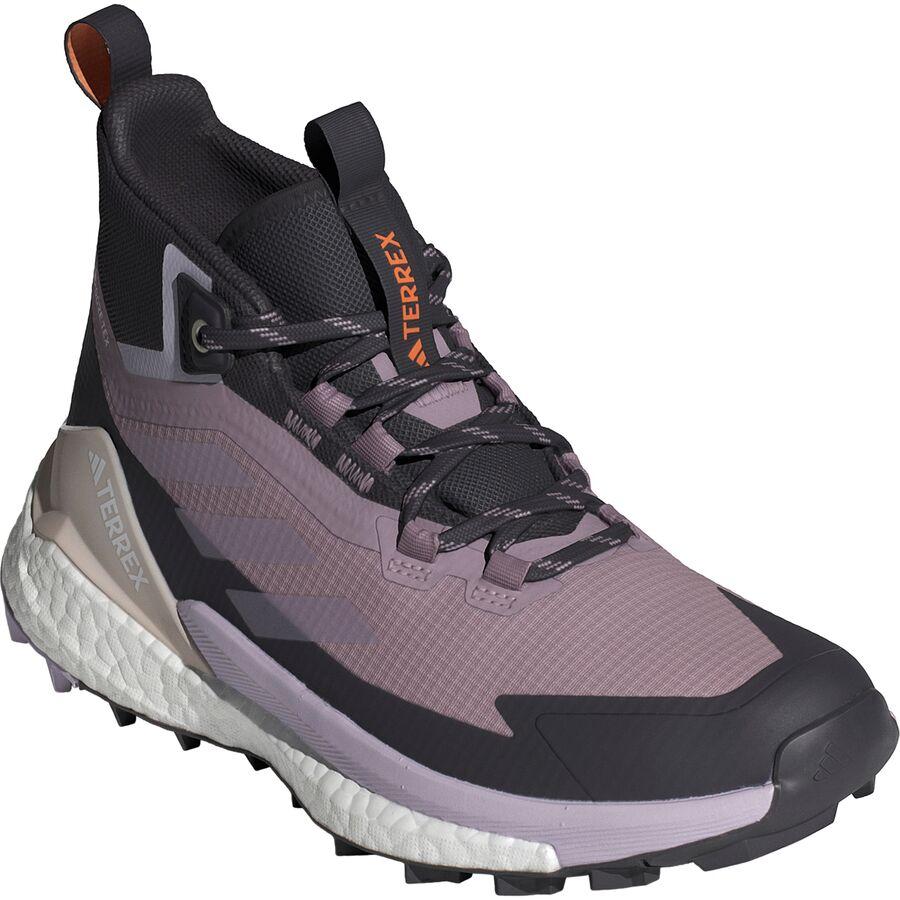 Adidas TERREX Terrex Free Hiker 2 GORE-TEX Hiking Shoe - Women's Preloved Fig/Silver Dawn/Aurora Black