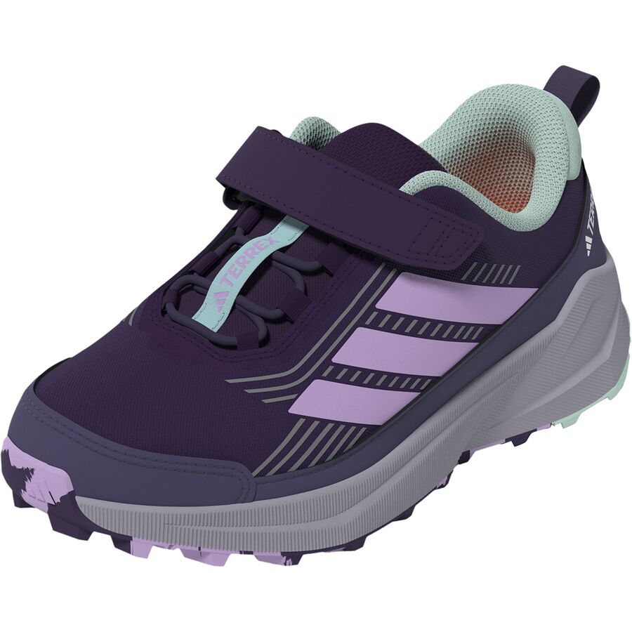 Adidas TERREX Terrex Trailmaker 2 CF Hiking Shoe - Kids' Aurora Plum/Powder Plum/Semi Flash Aqua