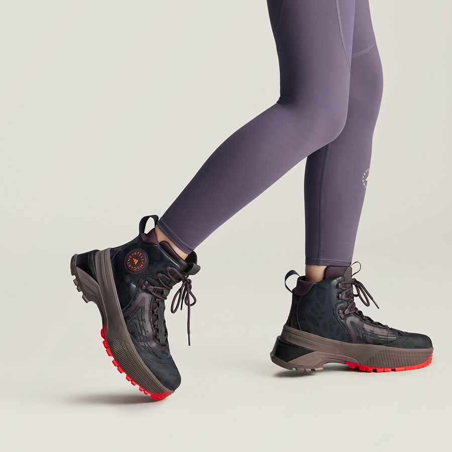 Adidas TERREX X ASMC Hiking Boot - Women's Charcoal/Legend Ink/Action Red