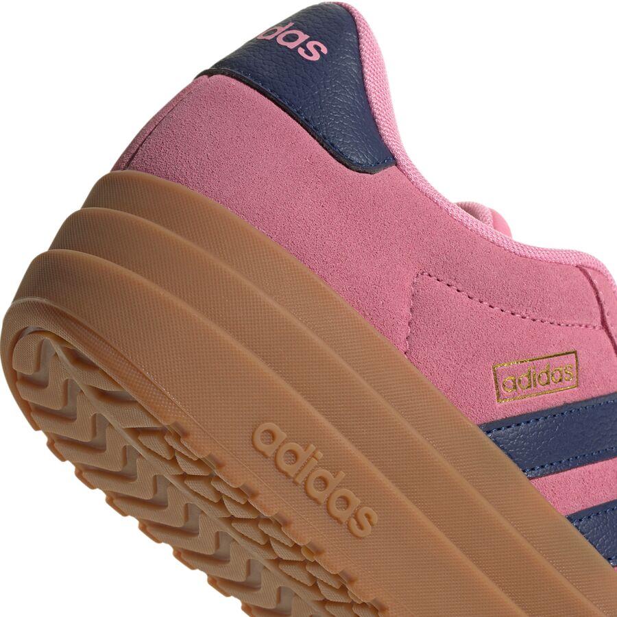 Adidas VL Court Bold Shoe - Women's Bliss Pink/Dark Blue/Gold Metallic