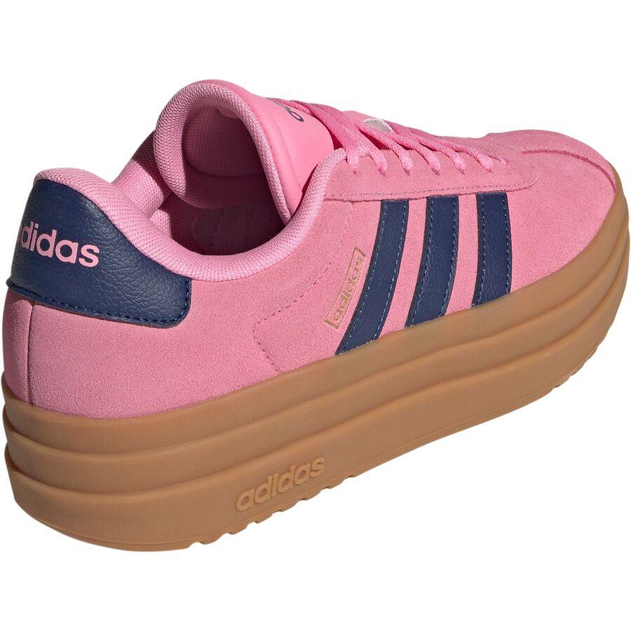 Adidas VL Court Bold Shoe - Women's Bliss Pink/Dark Blue/Gold Metallic
