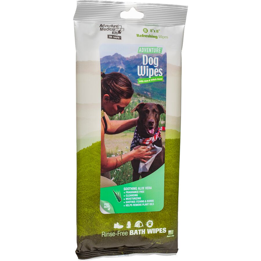 Adventure Medical Kits Adventure Dog Wipes Green