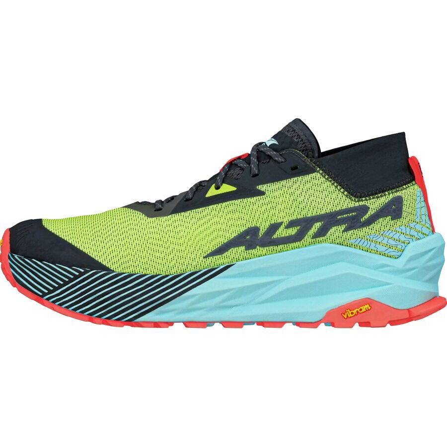 Altra Olympus 275 Trail Running Shoe - Men's Black/Yellow