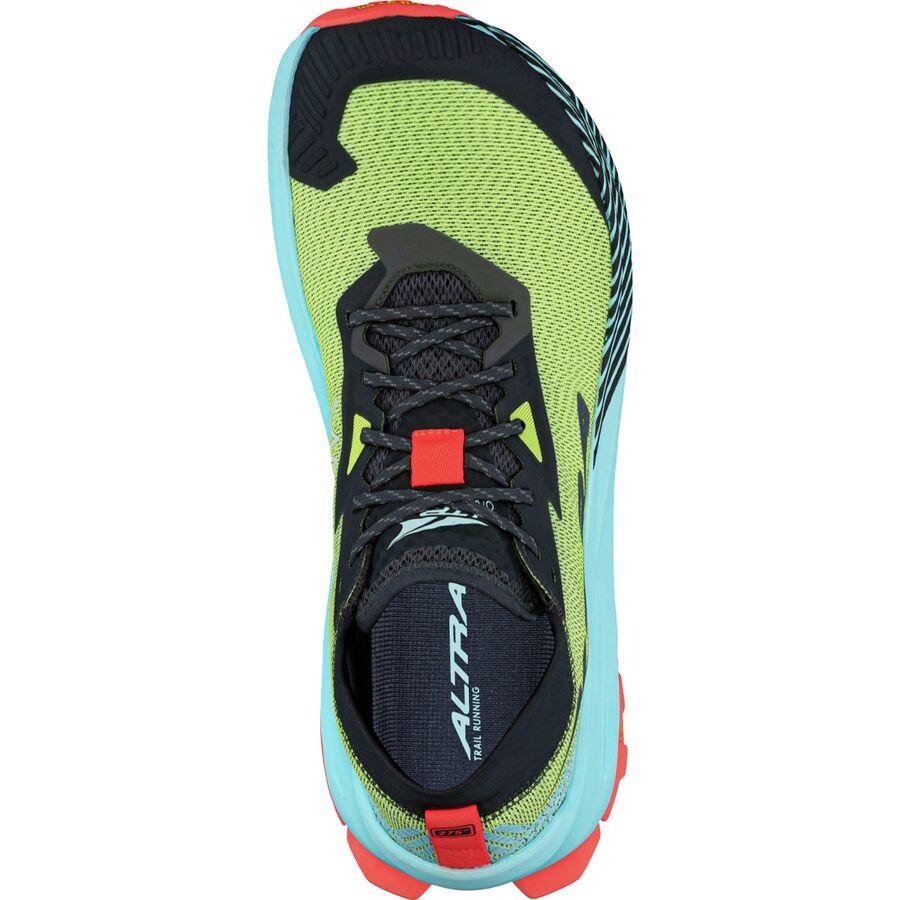 Altra Olympus 275 Trail Running Shoe - Men's Black/Yellow