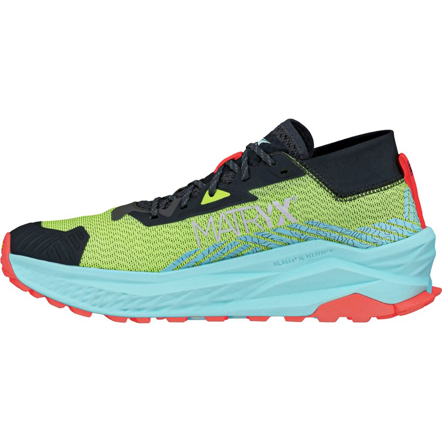 Altra Olympus 275 Trail Running Shoe - Men's Black/Yellow