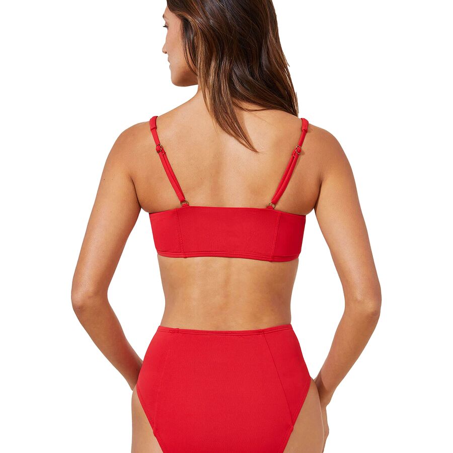 Andie Havana Bikini Top - Women's Cherry Red