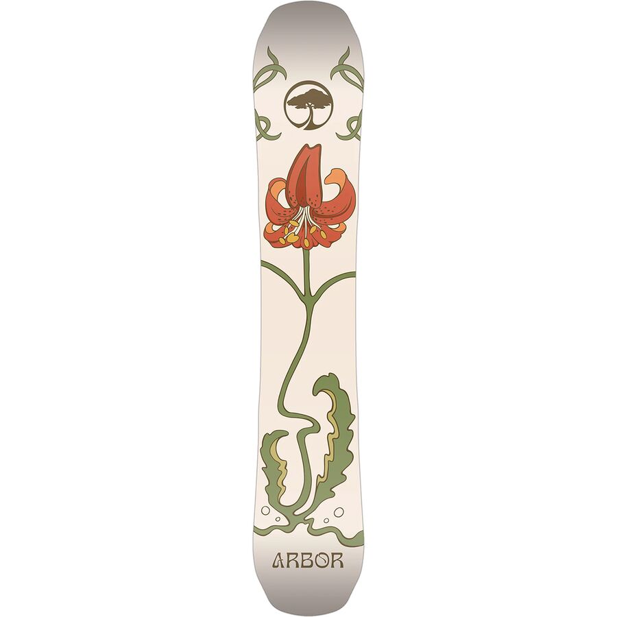 Arbor Swoon Camber Snowboard - 2025 - Women's Natural