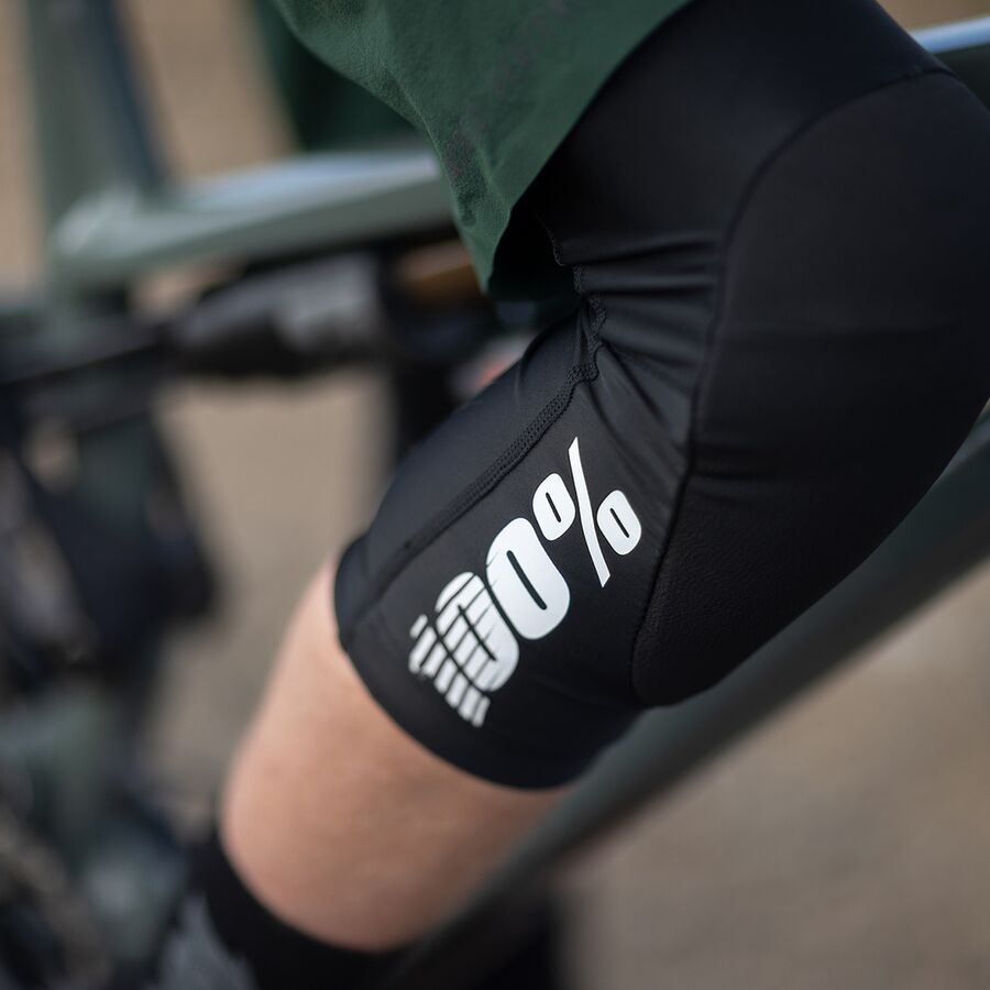 100% Teratec Soft Knee Pad Black/Black