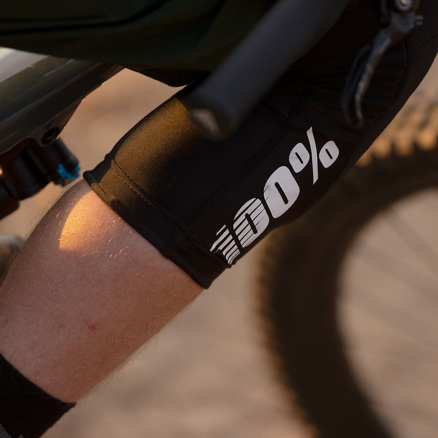100% Teratec Soft Knee Pad Black/Black