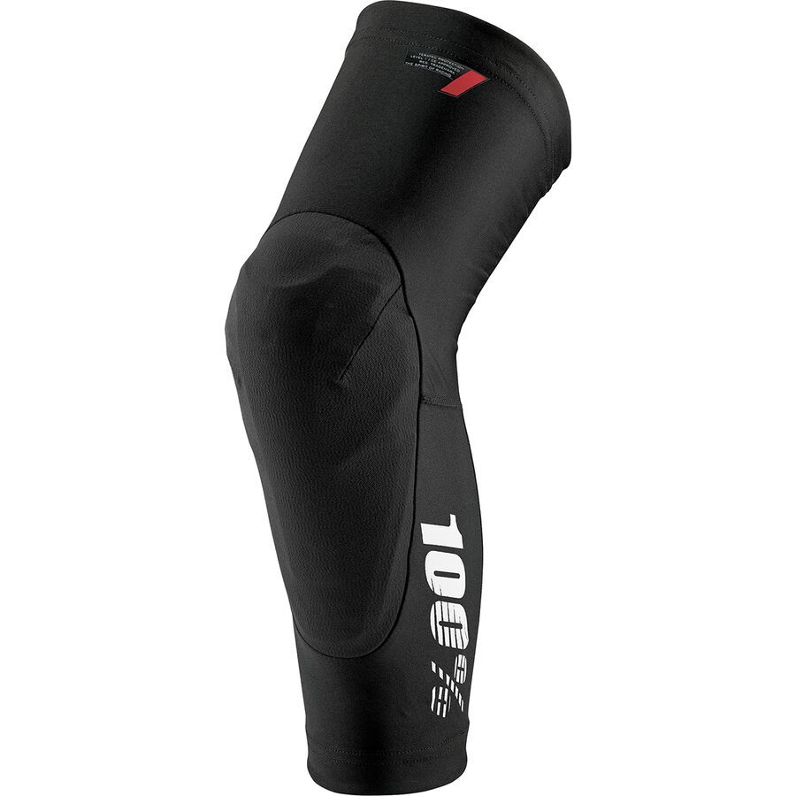 100% Teratec Soft Knee Pad Black/Black