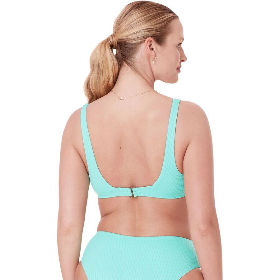 Andie Rye Bikini Top - Women's Opal
