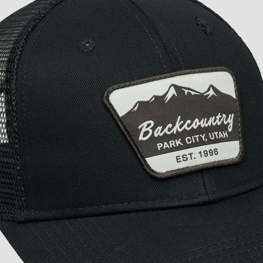 Backcountry Est. 96 Trucker Hat Black