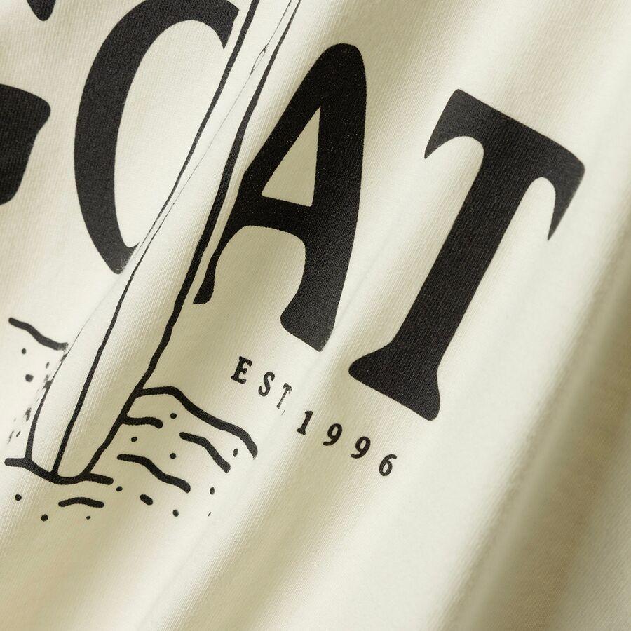 Backcountry Surfing Goat T-Shirt Egret