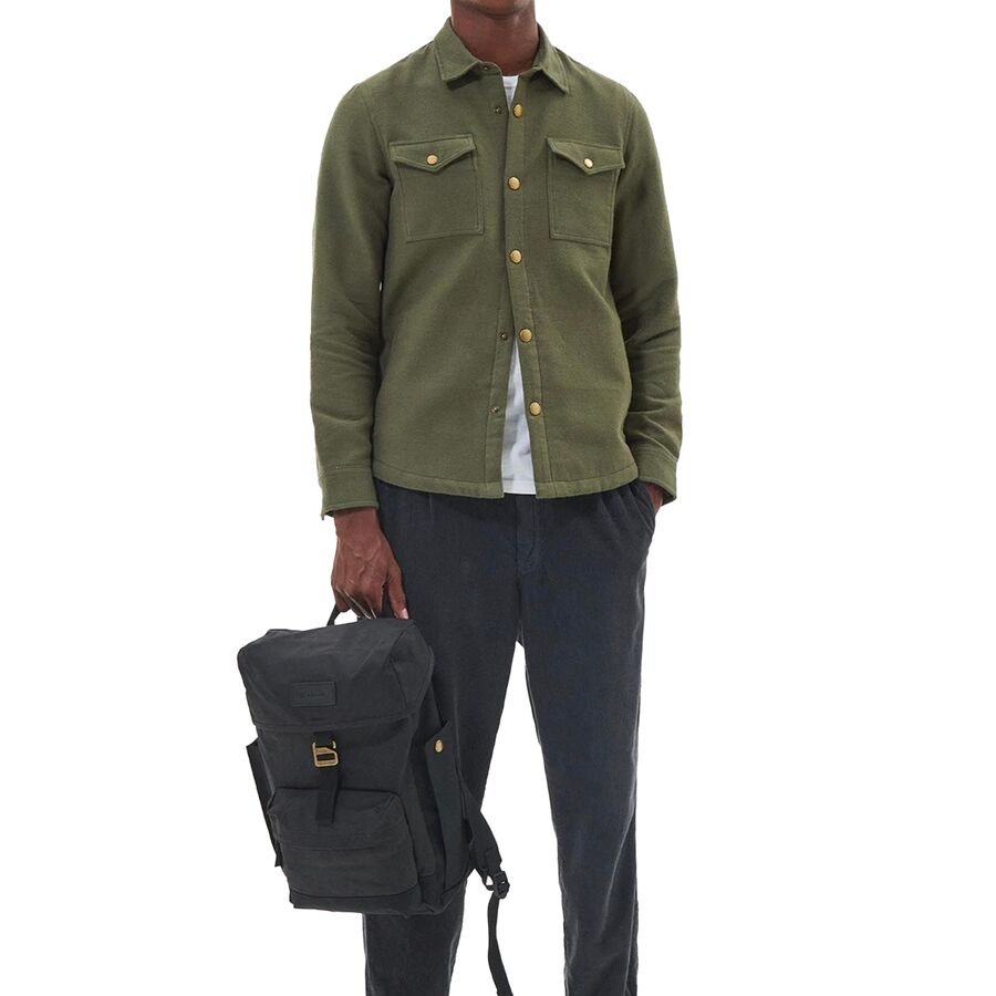 Barbour Essential Wax Backpack Black