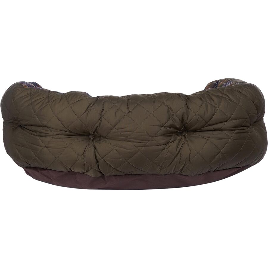 Barbour Quilted Dog Bed Olive