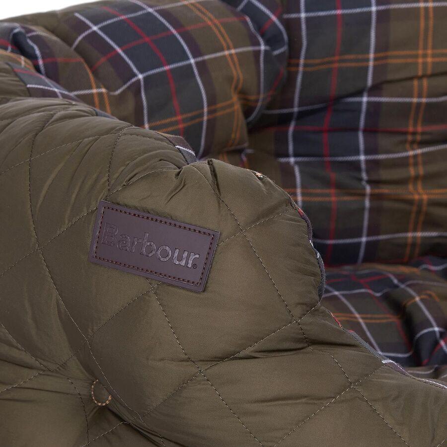 Barbour Quilted Dog Bed Olive