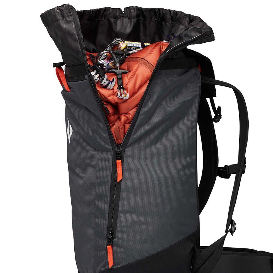 Black Diamond Crag 40L Backpack Carbon