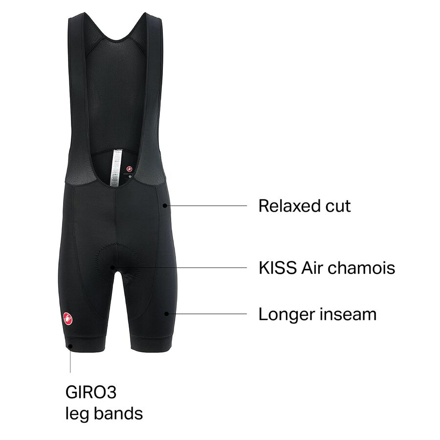 Castelli Cento Bib Short - Men's Black