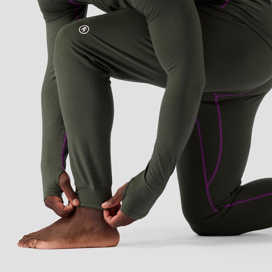Backcountry Cedars RWS Merino Lt-Wt Baselayer Jogger Bottom - Men's Climbing Ivy
