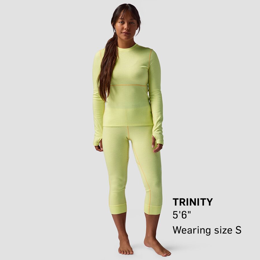 Backcountry Cedars RWS Merino Mid-Wt Baselayer Crew Top - Women's Luminary