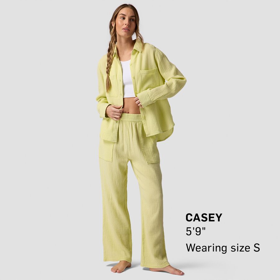 Backcountry Cotton Gauze Long-Sleeve Button-Down - Women's Luminary