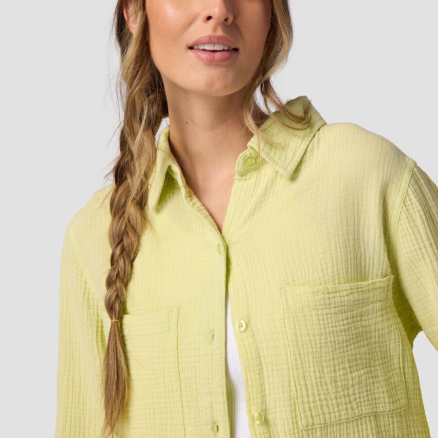 Backcountry Cotton Gauze Long-Sleeve Button-Down - Women's Luminary