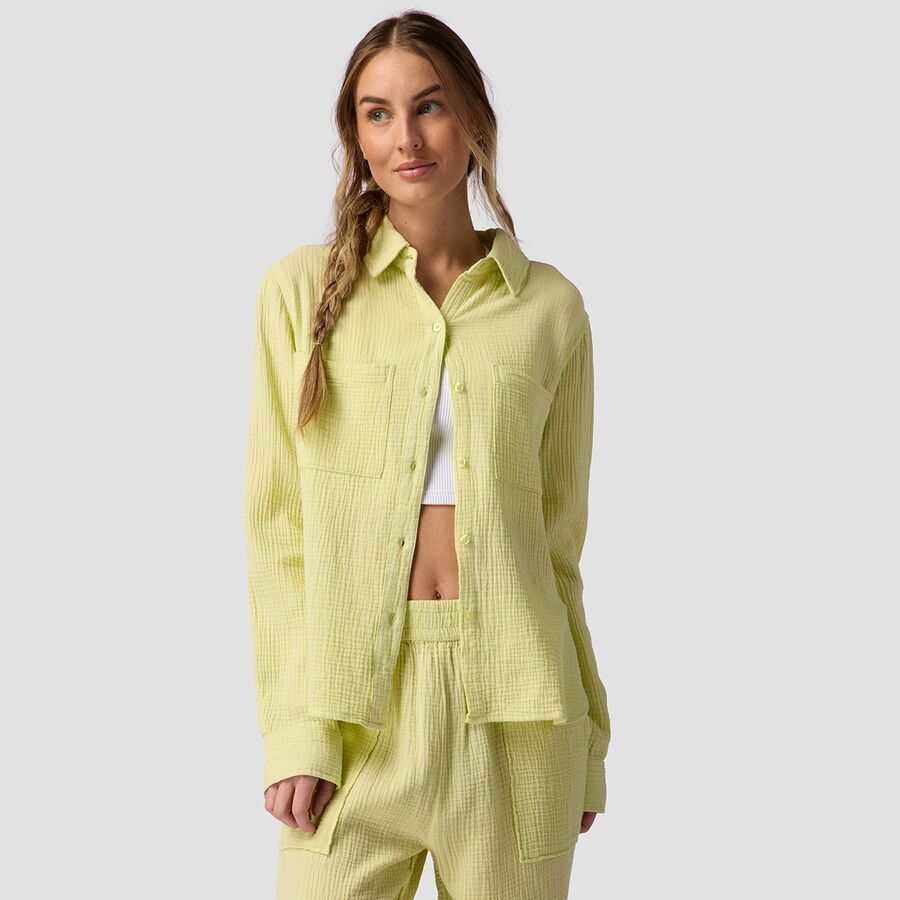 Backcountry Cotton Gauze Long-Sleeve Button-Down - Women's Luminary