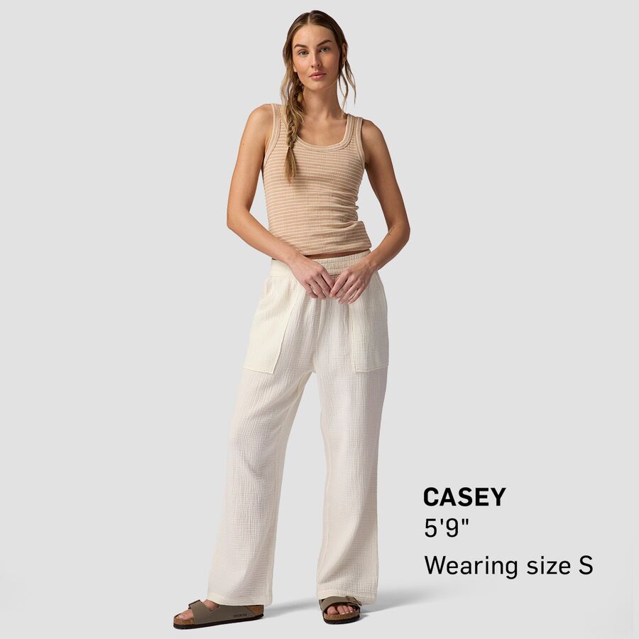 Backcountry Cotton Gauze Pant - Women's Egret