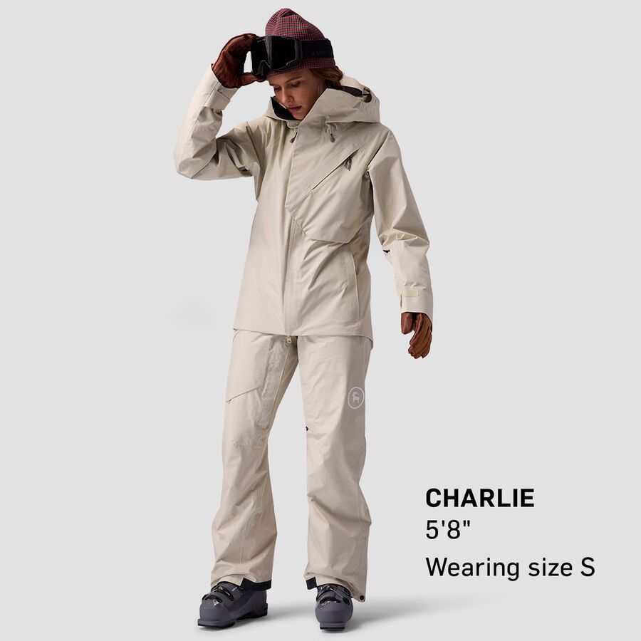 Backcountry CrestCarver GORE-TEX Shell Jacket - Women's Fog