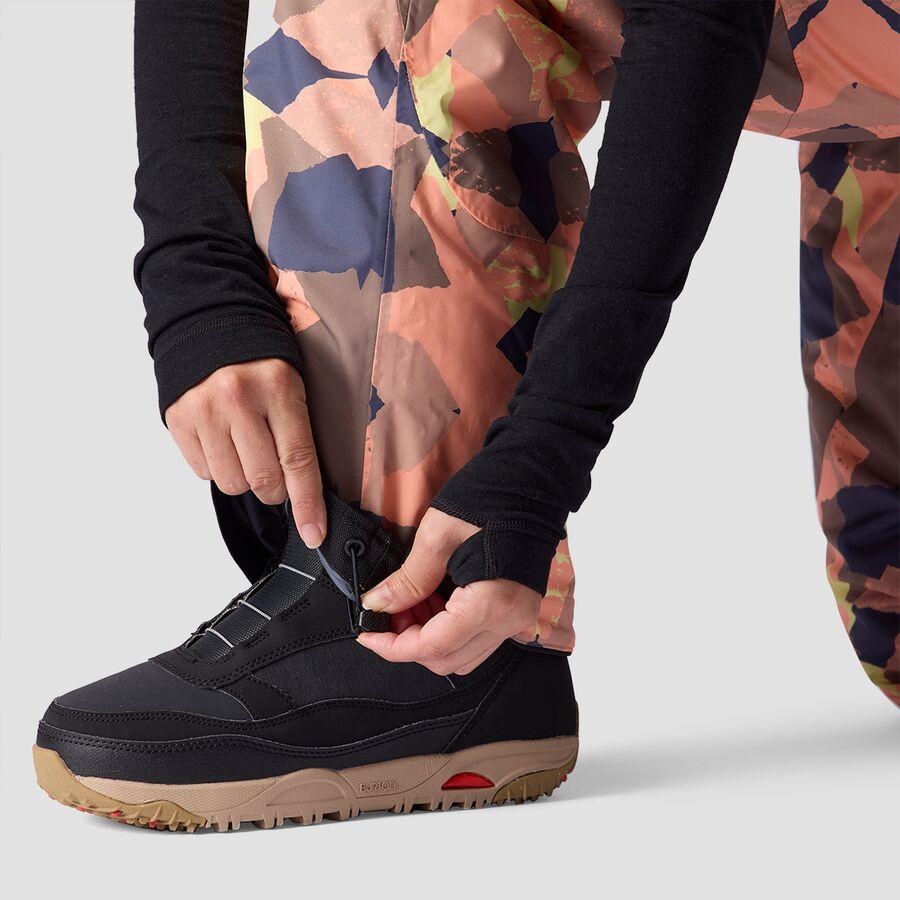 Backcountry CrestCruiser Insulated Bib - Women's Peach Sky Geo Collage Print