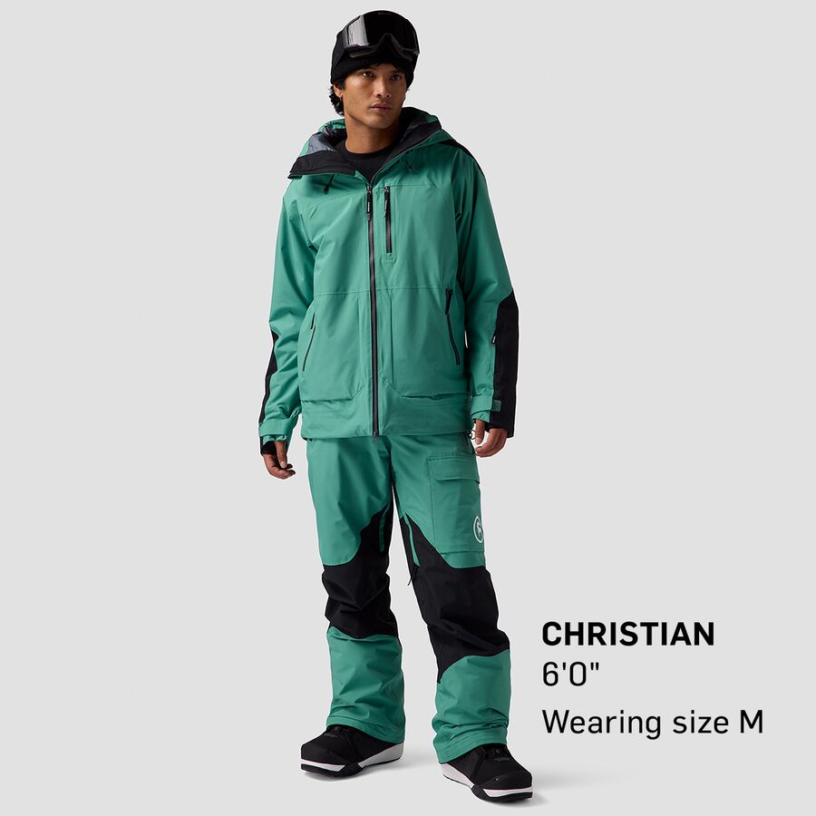 Backcountry CrestCruiser Insulated Jacket - Men's Gearhead Green