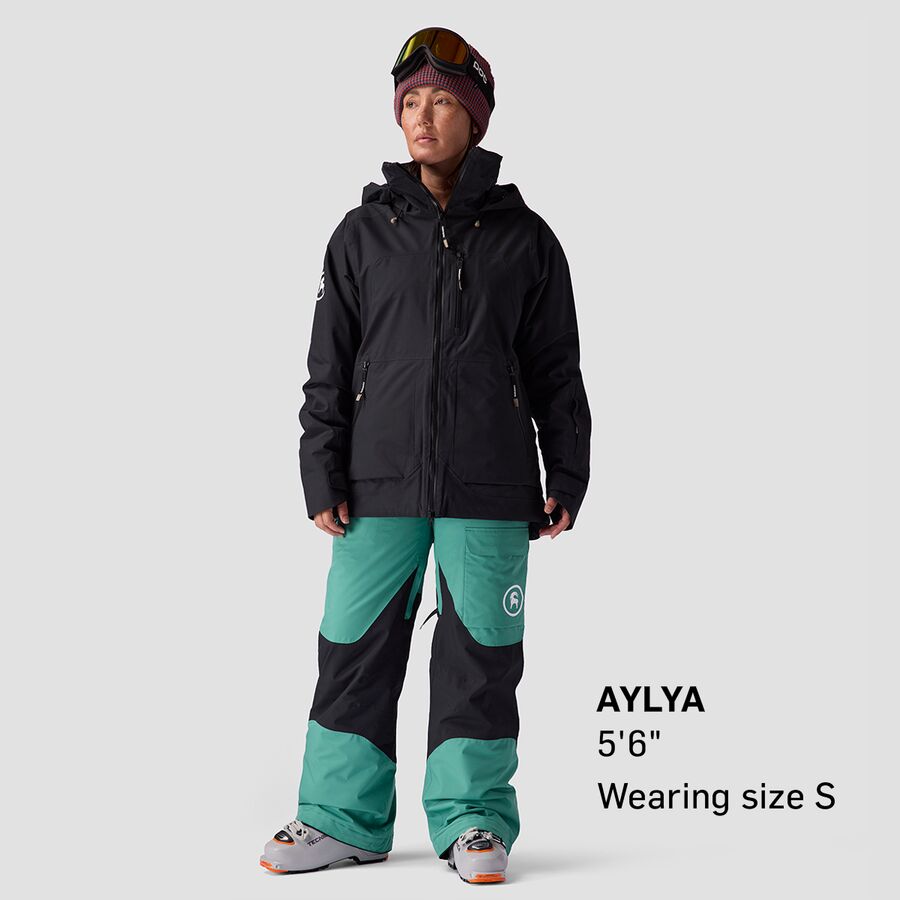 Backcountry CrestCruiser Insulated Pant - Women's Gearhead Green