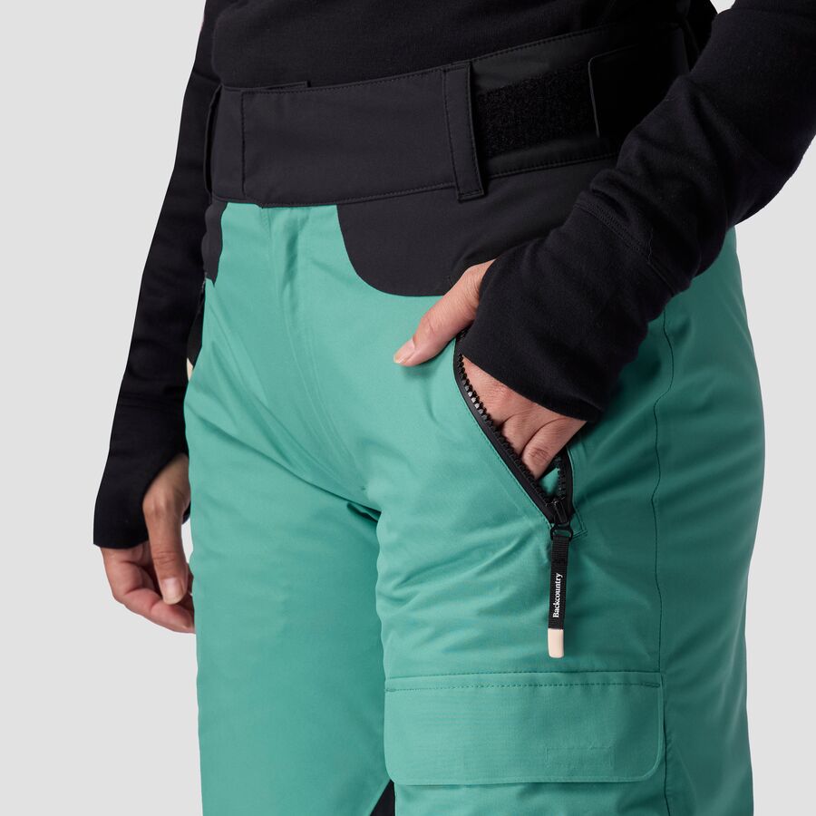 Backcountry CrestCruiser Insulated Pant - Women's Gearhead Green