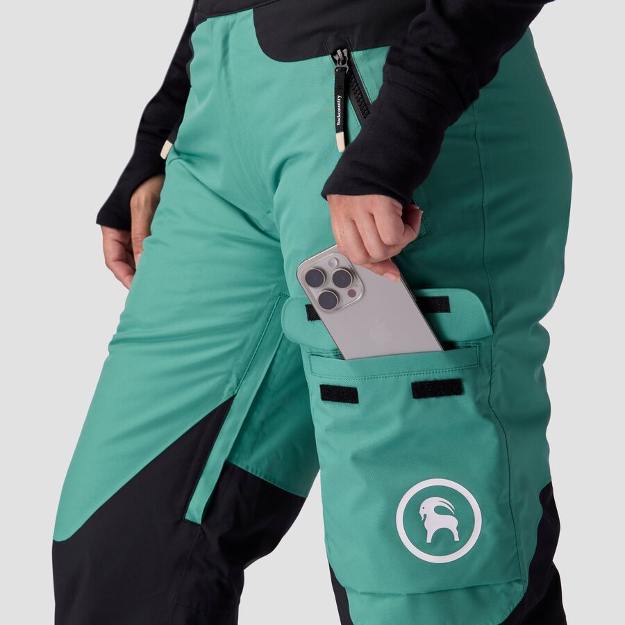 Backcountry CrestCruiser Insulated Pant - Women's Gearhead Green