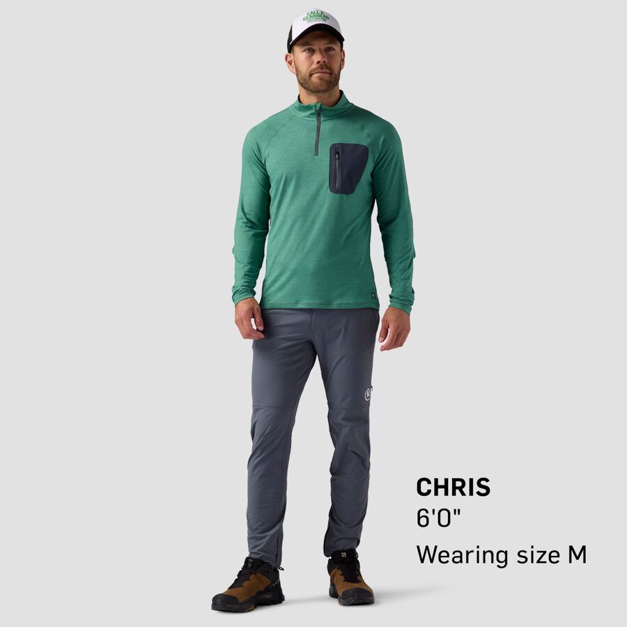 Backcountry Destination 1/4-Zip Top - Men's Gearhead Green
